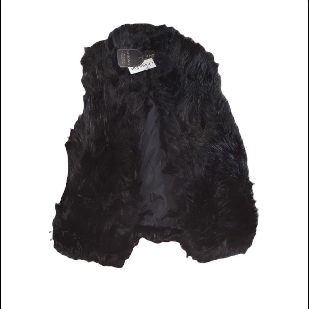 NWTS Faux FUR Vest XL read description 🖤❤️